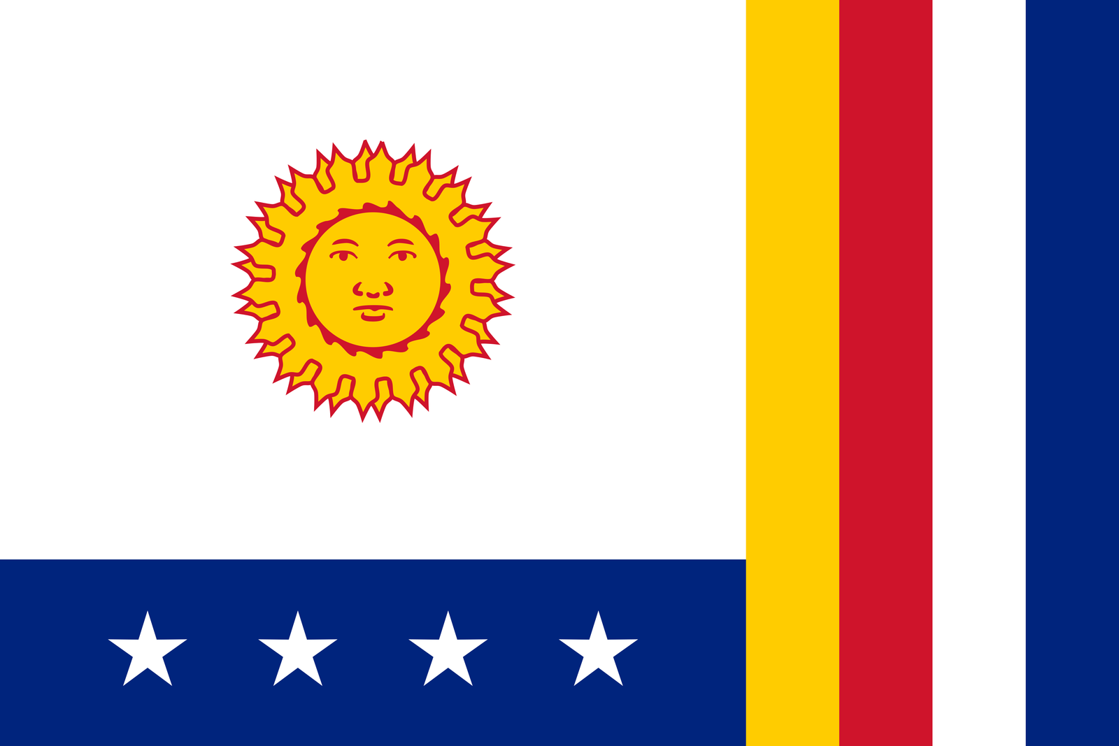 Bandera Mcpio. Vargas